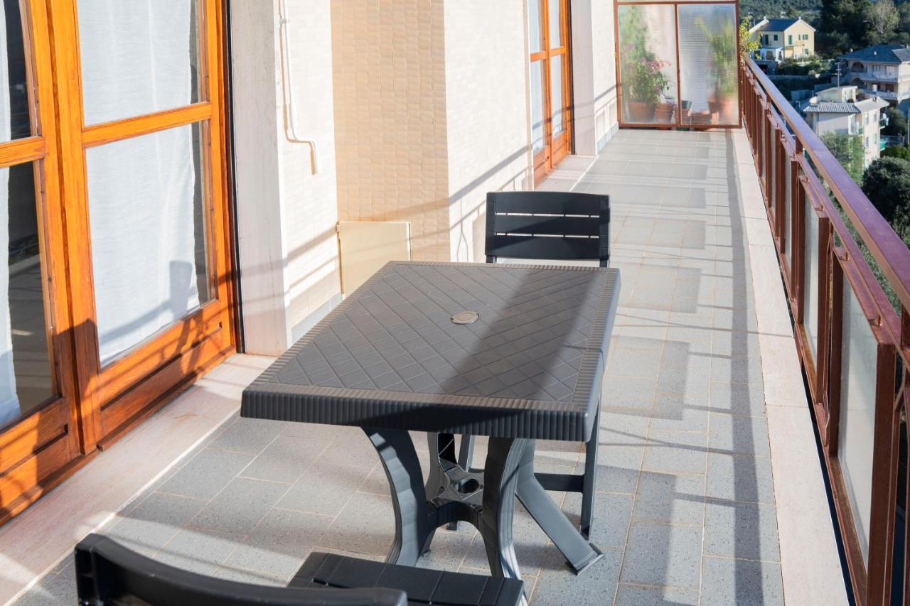 093 - Casa Panorama, Vista Mare E Vista Portofino, 500 Metri Centro Di Chiavari, Posto Auto Gratis Incluso Apartment Екстериор снимка
