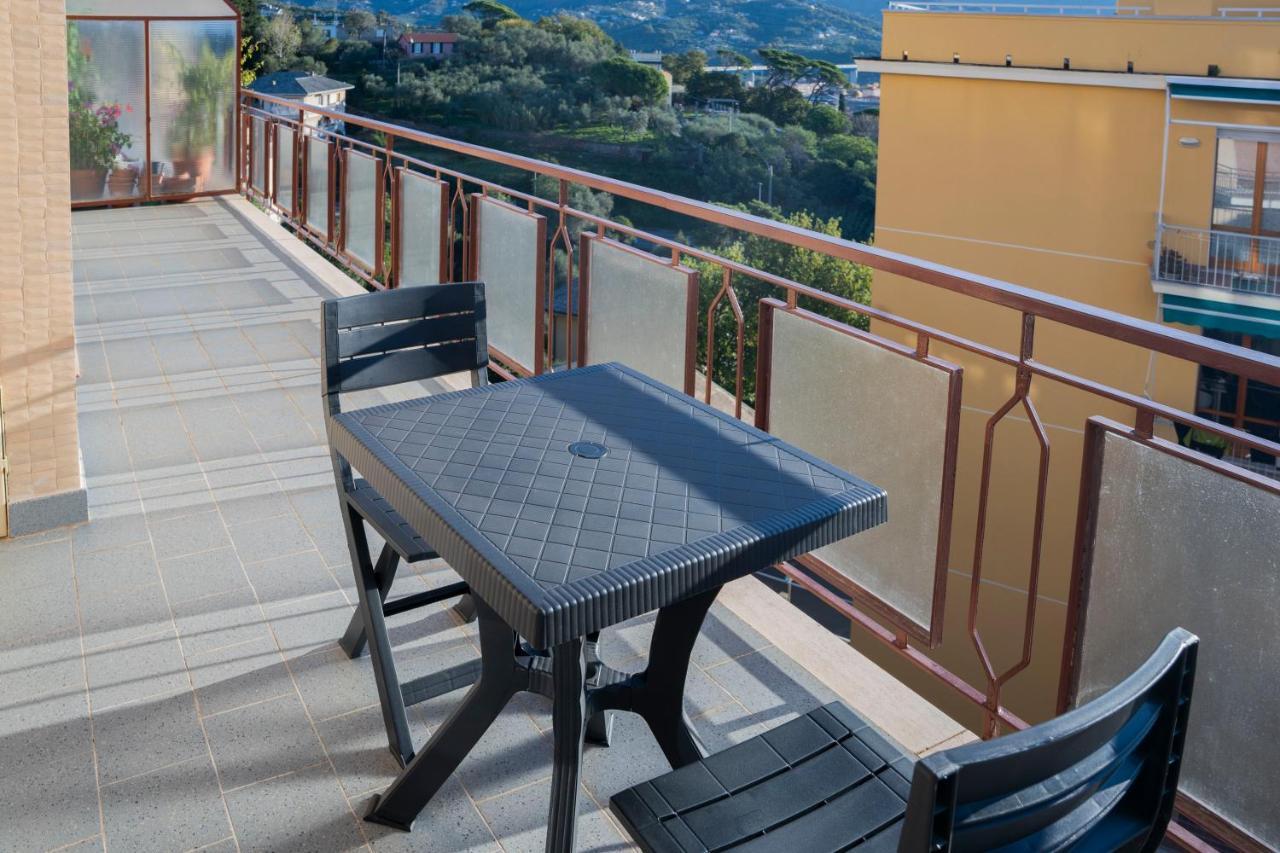093 - Casa Panorama, Vista Mare E Vista Portofino, 500 Metri Centro Di Chiavari, Posto Auto Gratis Incluso Apartment Екстериор снимка