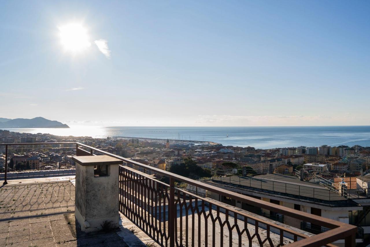 093 - Casa Panorama, Vista Mare E Vista Portofino, 500 Metri Centro Di Chiavari, Posto Auto Gratis Incluso Apartment Екстериор снимка