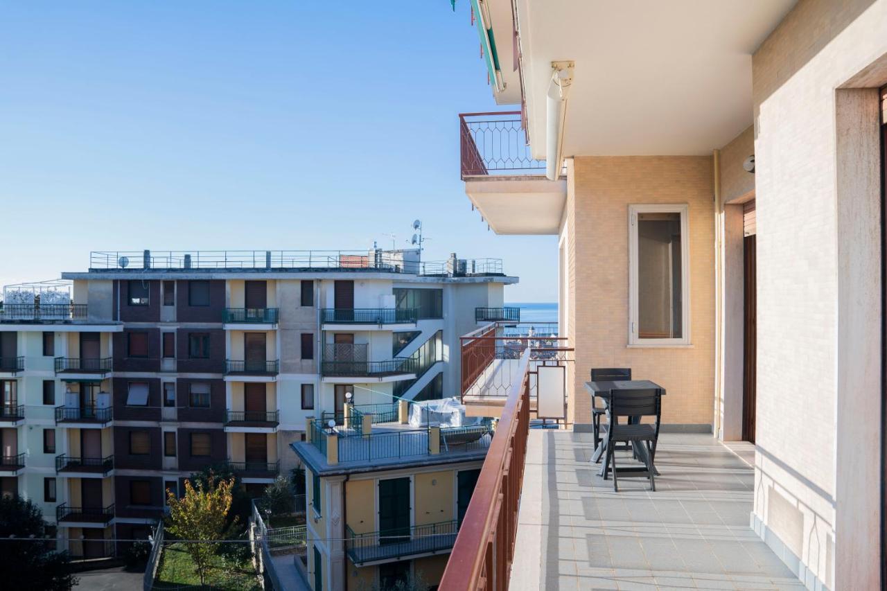 093 - Casa Panorama, Vista Mare E Vista Portofino, 500 Metri Centro Di Chiavari, Posto Auto Gratis Incluso Apartment Екстериор снимка